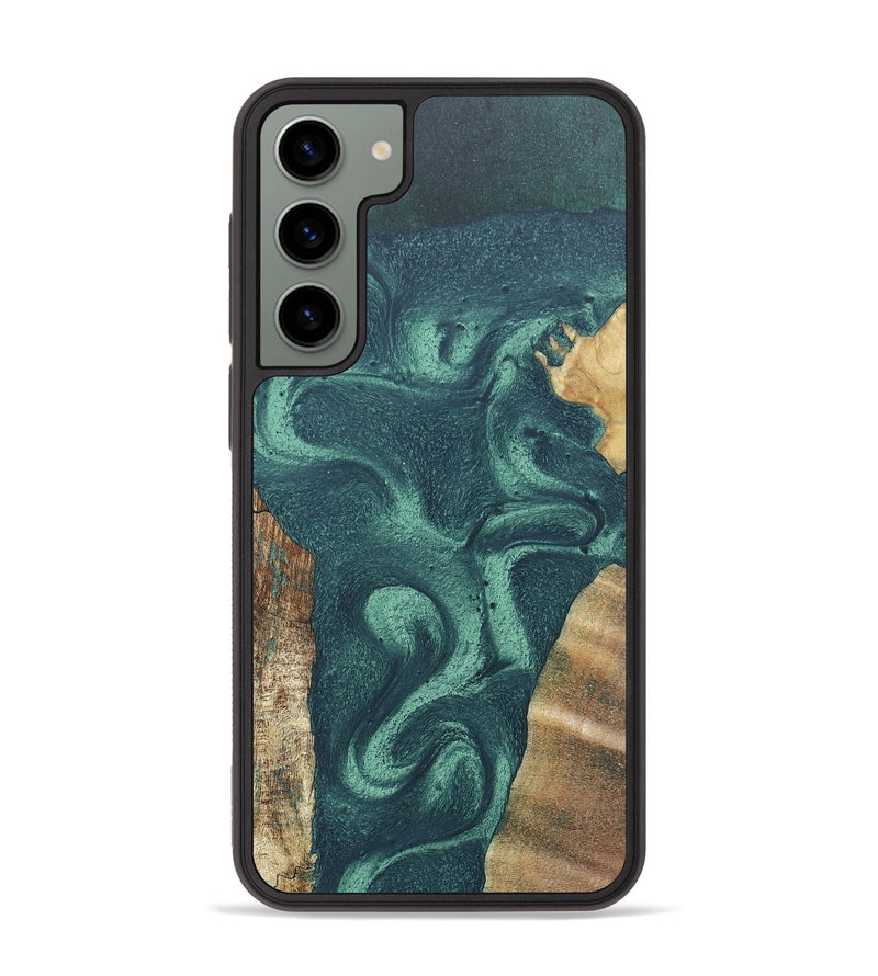 Galaxy S23 Plus Wood+Resin Phone Case - Daxton (Mosaic, 673377)