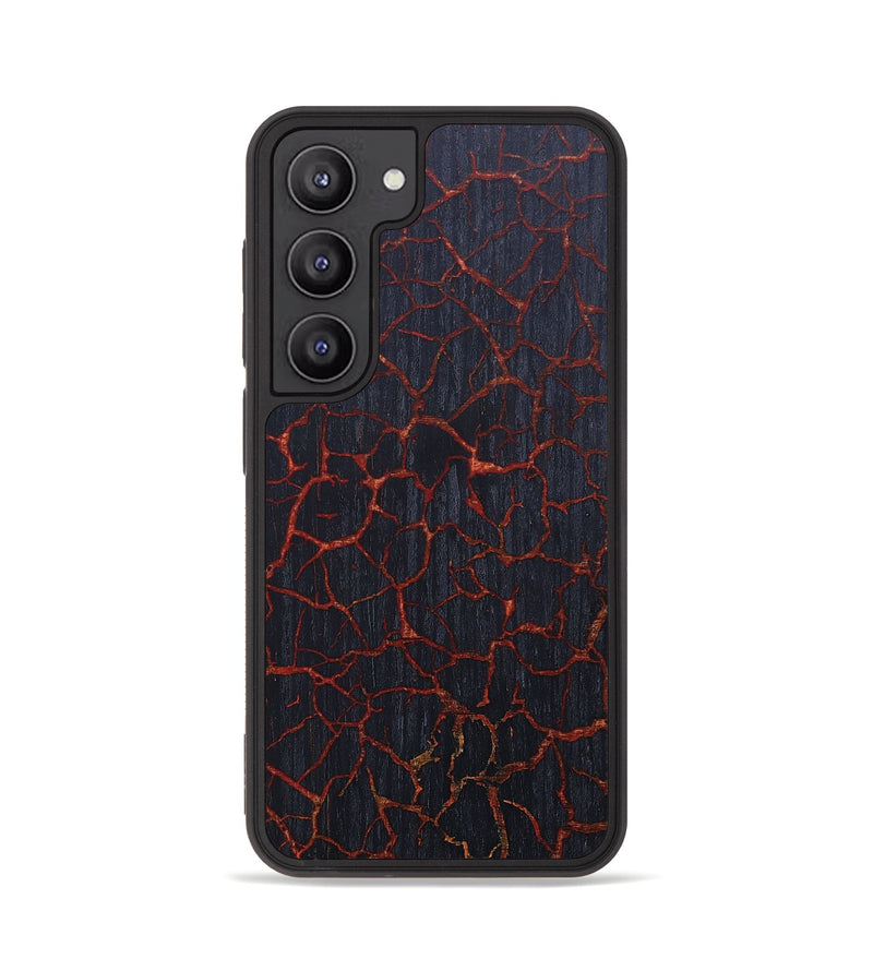 Galaxy S23 Wood+Resin Phone Case - Heather (Lava, 673503)