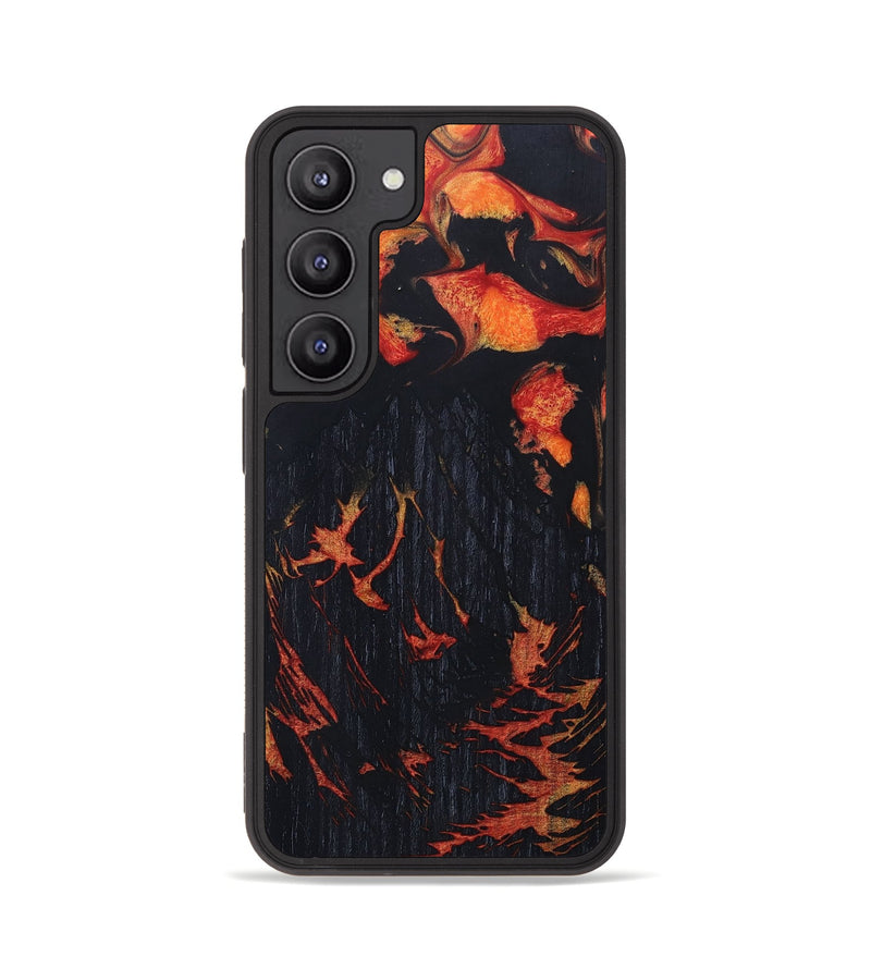 Galaxy S23 Wood+Resin Phone Case - Tammie (Lava, 673506)