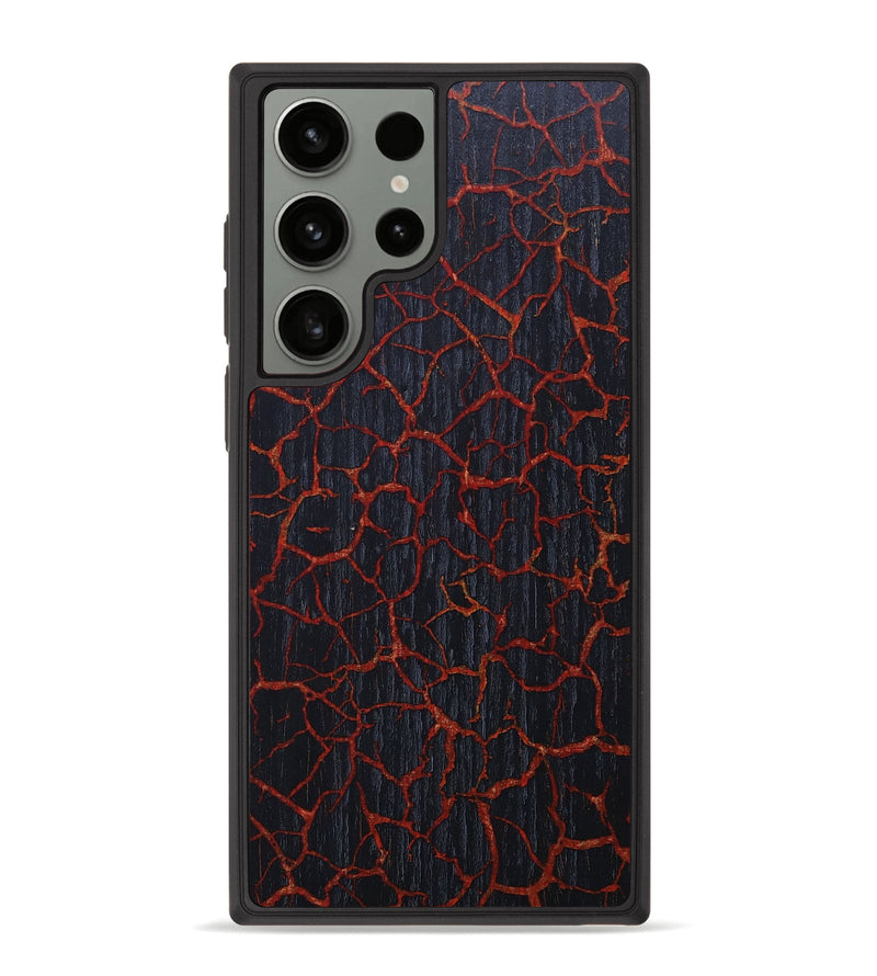 Galaxy S23 Ultra Wood+Resin Phone Case - Nadia (Lava, 673507)
