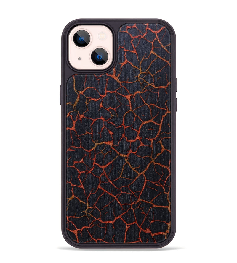 iPhone 14 Plus Wood+Resin Phone Case - Camron (Lava, 673548)