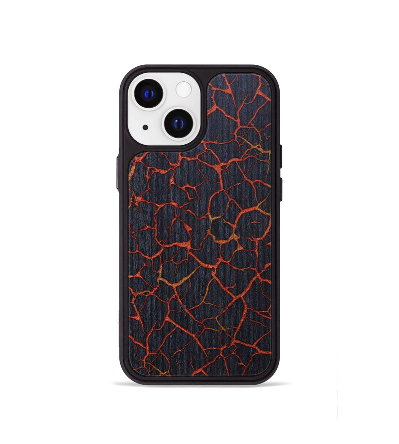 iPhone 13 mini Wood+Resin Phone Case - Alicia (Lava, 673562)