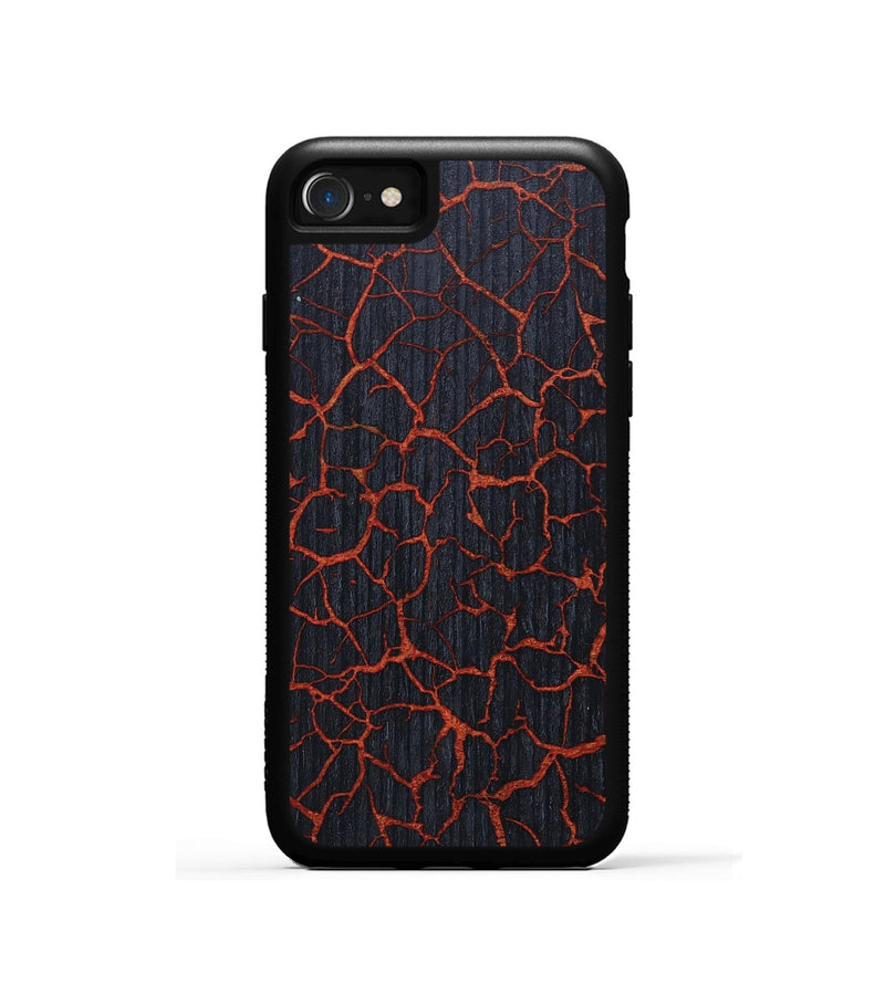 iPhone SE Wood+Resin Phone Case - Lou (Lava, 673578)