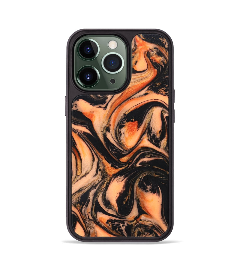 iPhone 13 Pro Wood+Resin Phone Case - Clifton (Lava, 673592)