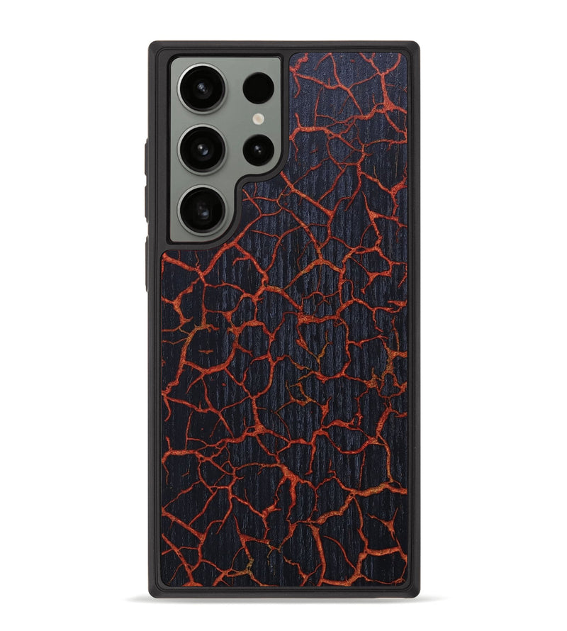 Galaxy S23 Ultra Wood+Resin Phone Case - Roy (Lava, 673600)