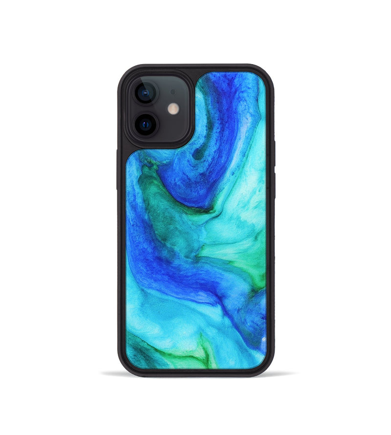 iPhone 12 mini ResinArt Phone Case - Hudson (Watercolor, 673602)