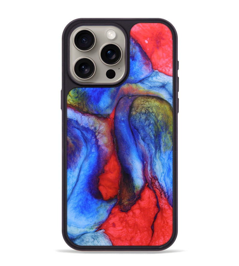 iPhone 15 Pro Max ResinArt Phone Case - James (Watercolor, 673618)