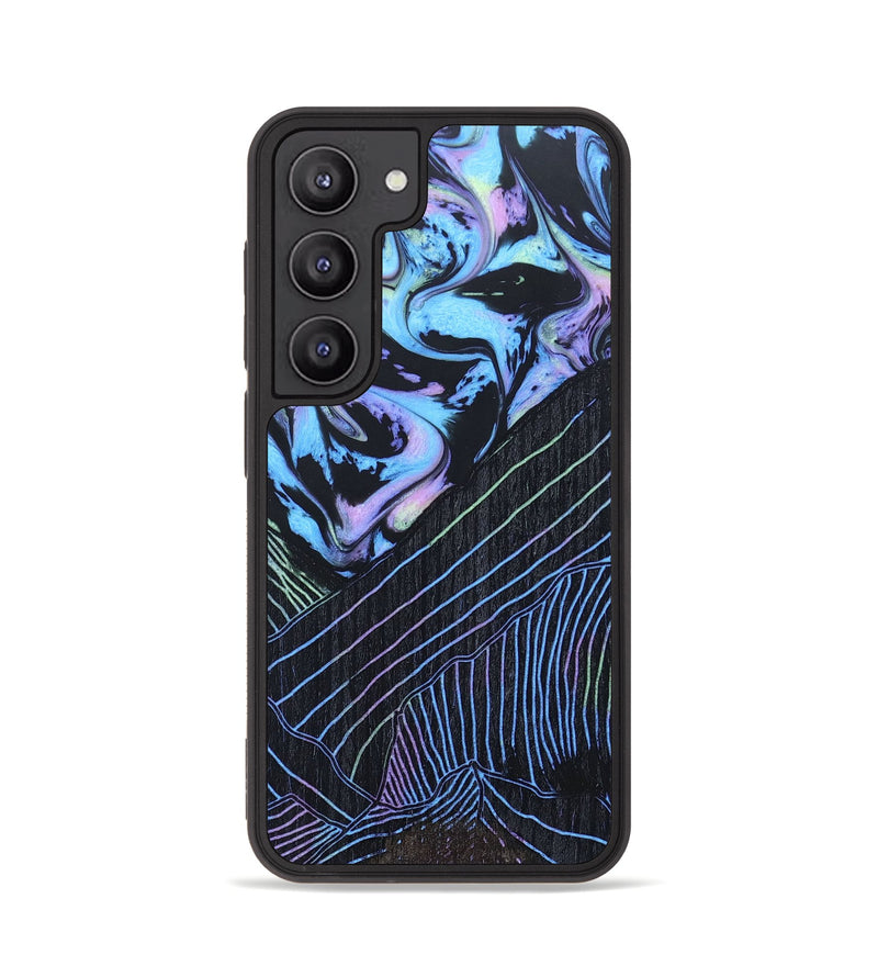 Galaxy S23 Wood+Resin Phone Case - Gilbert (Aurora, 673644)