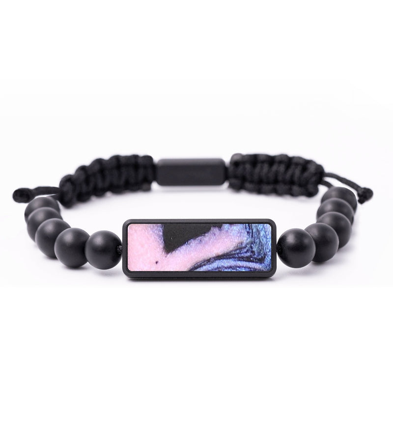 Onyx Bead Wood+Resin Bracelet - Emery (Aurora, 673798)