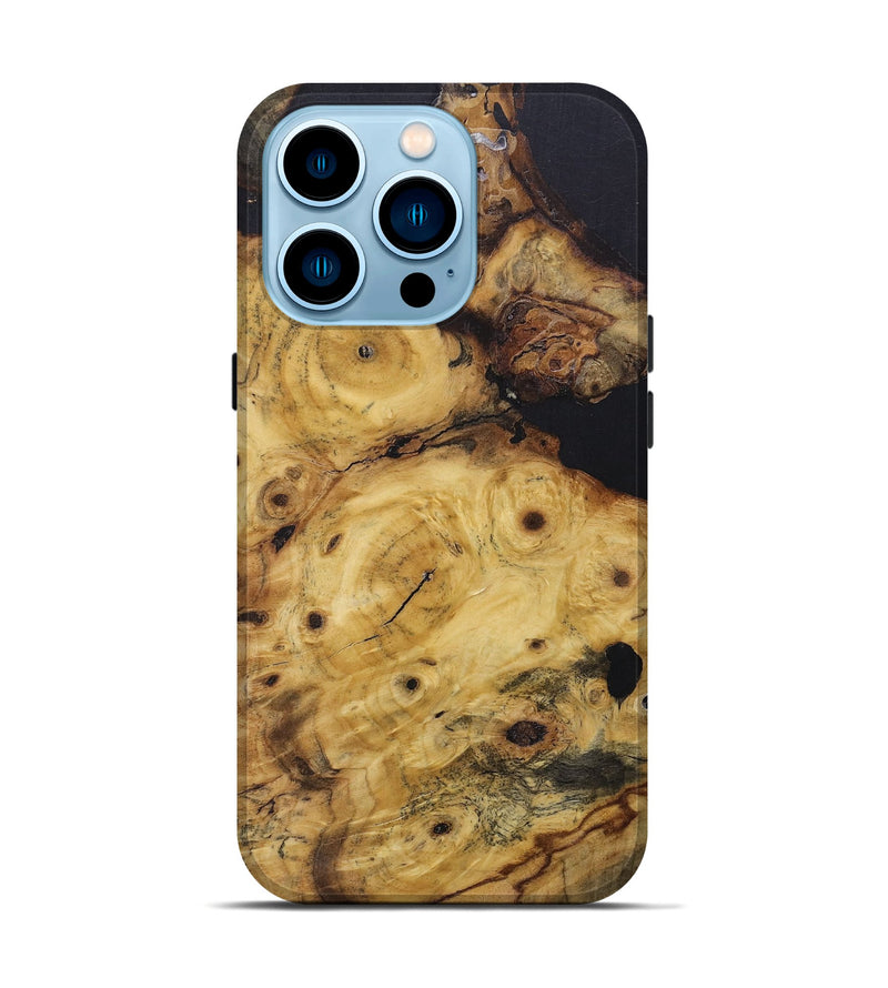 iPhone 14 Pro  Live Edge Phone Case - Teagan (Wood Burl, 674002)