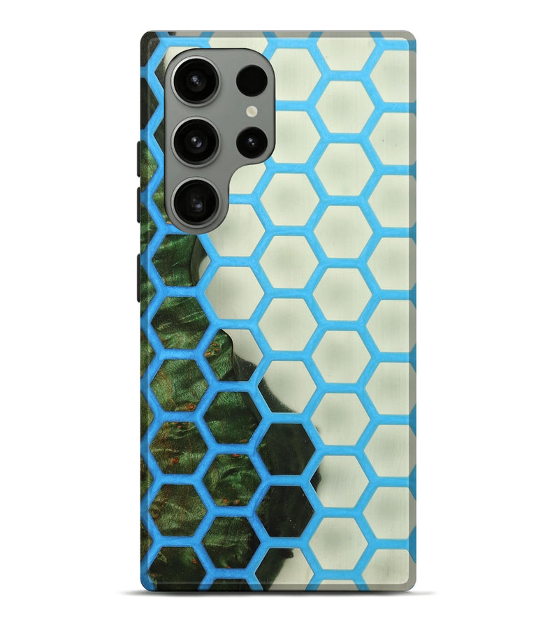 Galaxy S23 Ultra Wood+Resin Live Edge Phone Case - Silas (Clear, 674032)