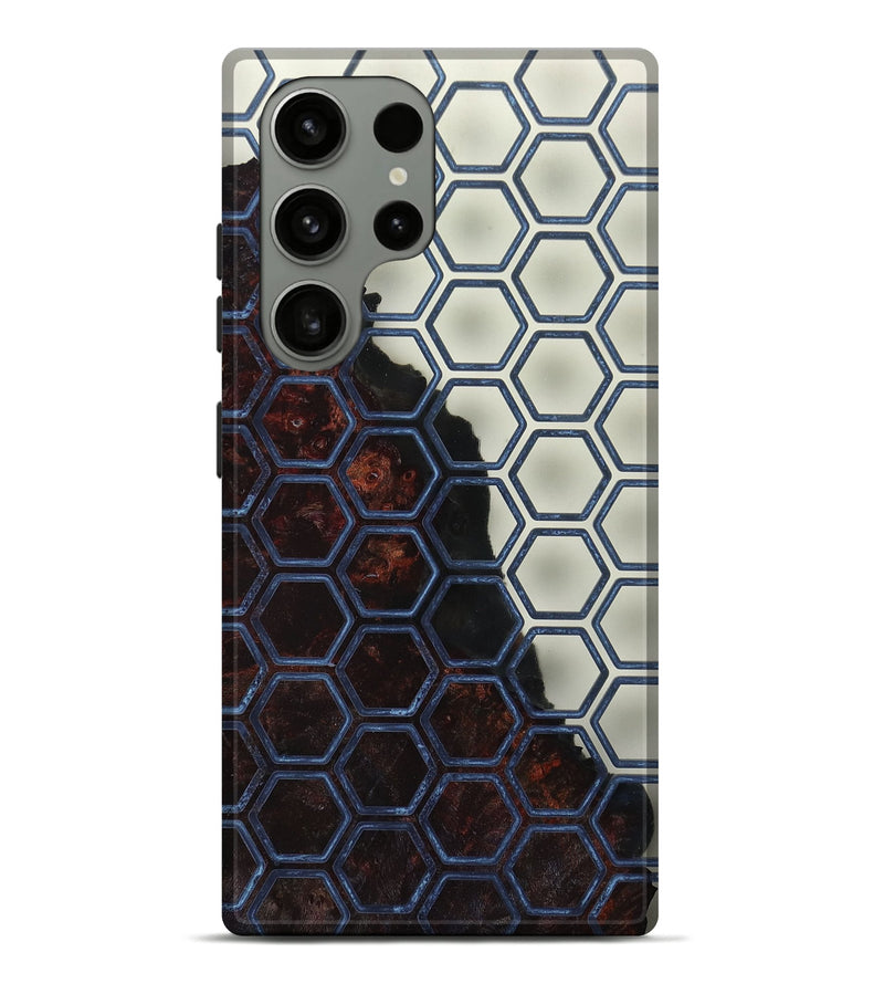 Galaxy S23 Ultra Wood+Resin Live Edge Phone Case - Dennis (Clear, 674066)