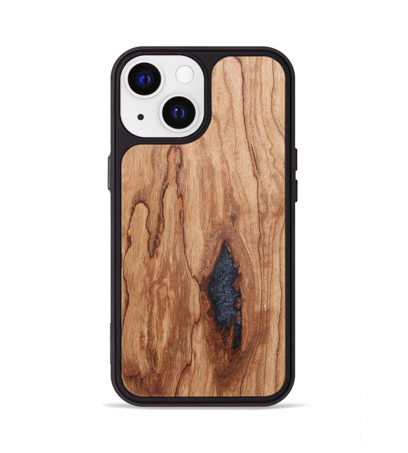 iPhone 13 Wood+Resin Phone Case - Drew (Wood Burl, 674306)