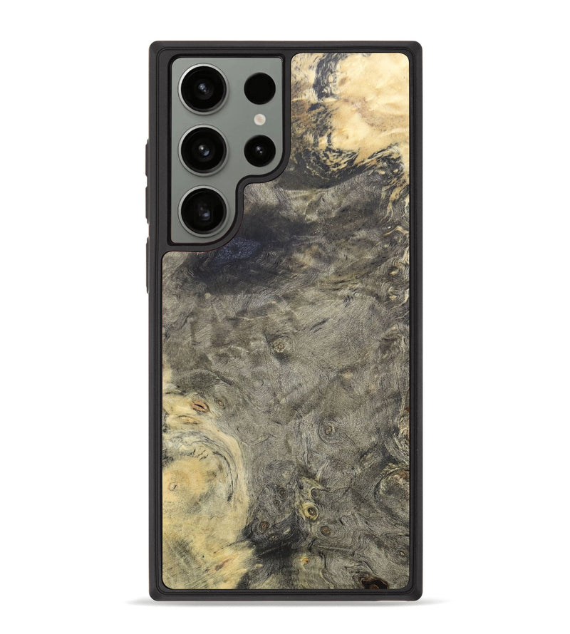 Galaxy S23 Ultra Wood+Resin Phone Case - Marjorie (Wood Burl, 674308)