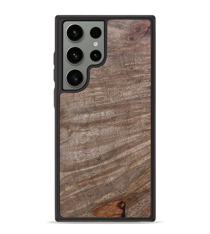 Galaxy S23 Ultra Wood+Resin Phone Case - Roman (Wood Burl, 674326)