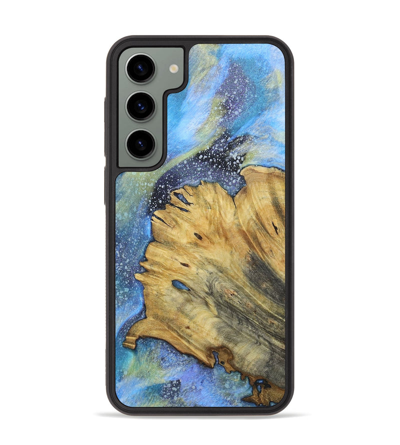 Galaxy S23 Plus Wood+Resin Phone Case - Mamie (Cosmos, 674342)