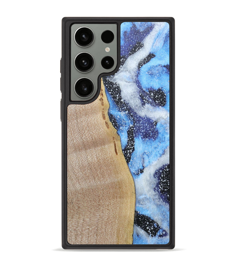 Galaxy S23 Ultra Wood+Resin Phone Case - Stuart (Cosmos, 674359)