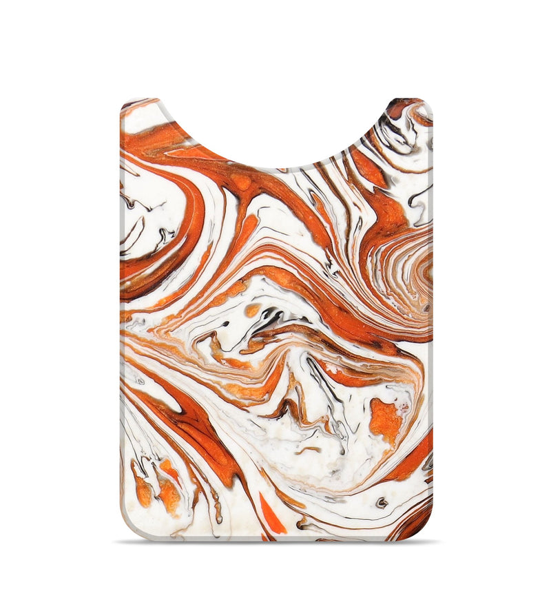 Live Edge Wood+Resin Wallet - Margot (Red, 674457)