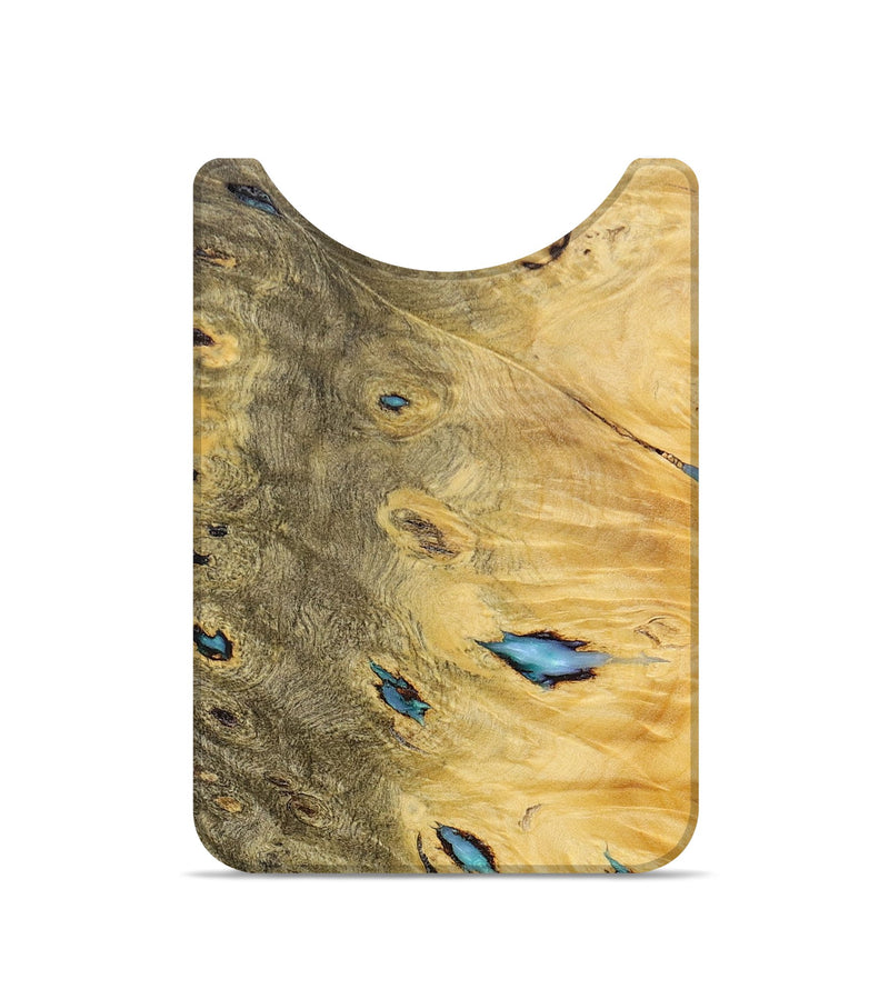 Live Edge Wood+Resin Wallet - Nick (Wood Burl, 674554)