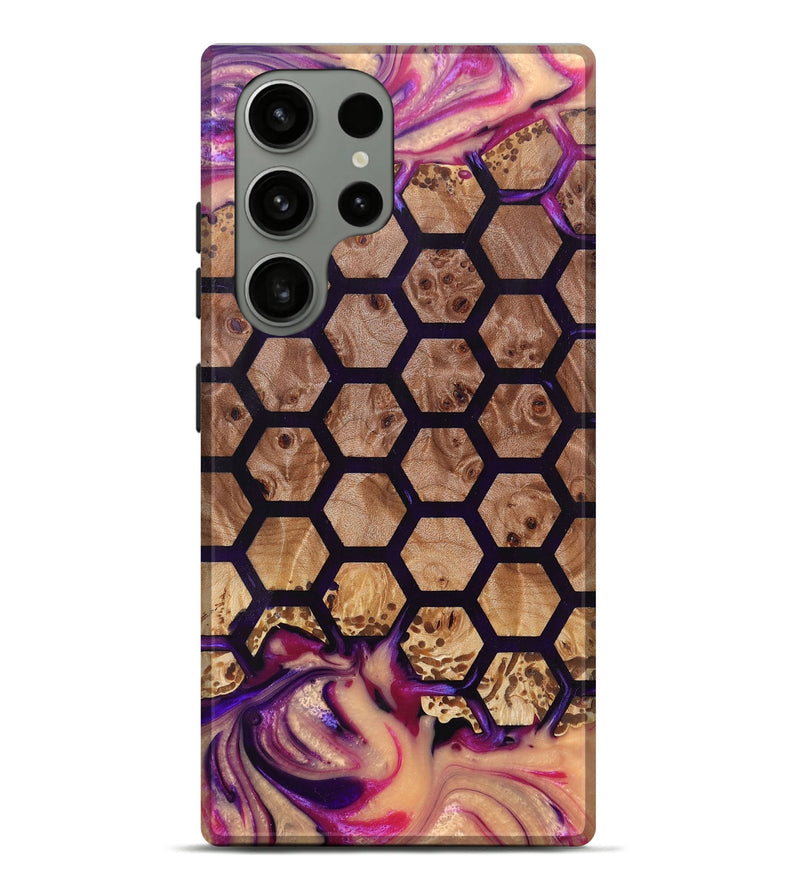 Galaxy S23 Ultra Wood+Resin Live Edge Phone Case - Marley (Pattern, 674571)