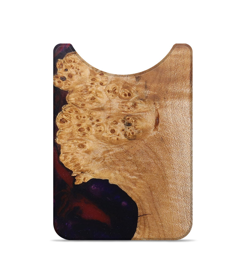 Live Edge Wood+Resin Wallet - Jordan (Red, 674582)