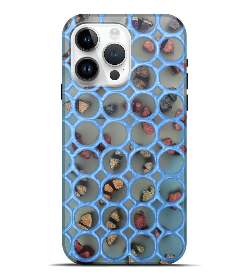 iPhone 15 Pro Max Wood+Resin Live Edge Phone Case - Shane (Clear, 674674)