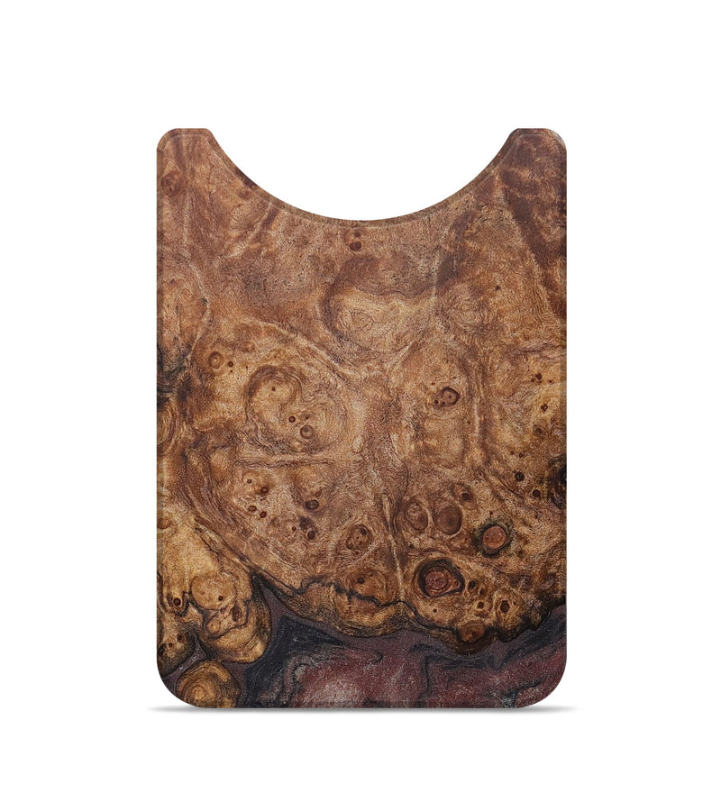 Live Edge Wood+Resin Wallet - George (Wood Burl, 674781)