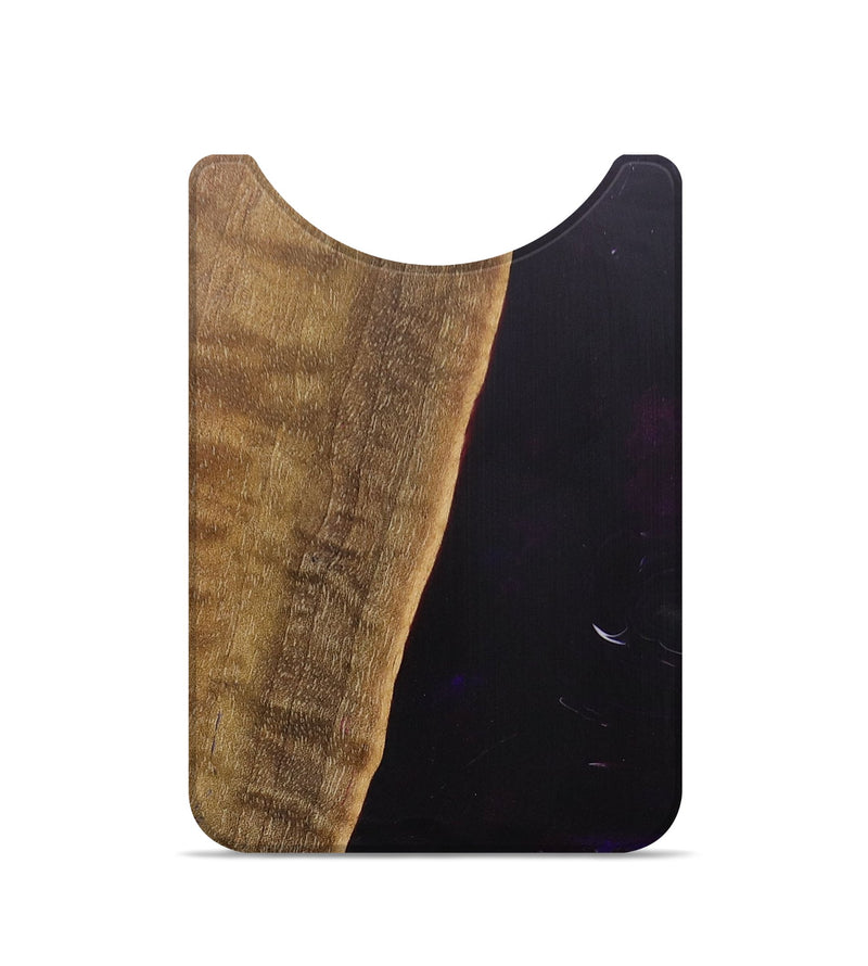 Live Edge Wood+Resin Wallet - Major (Purple, 674797)