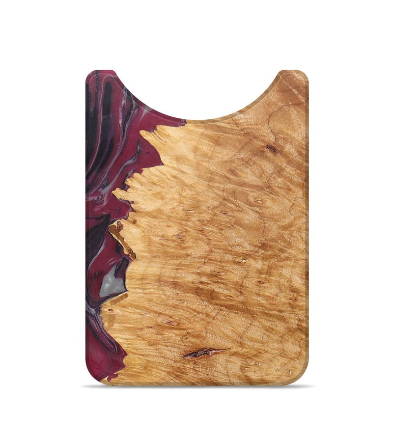 Live Edge Wood+Resin Wallet - Amie (Purple, 674801)