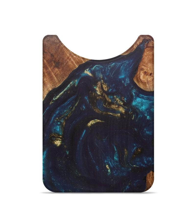 Live Edge Wood+Resin Wallet - Miles (Red, 675045)