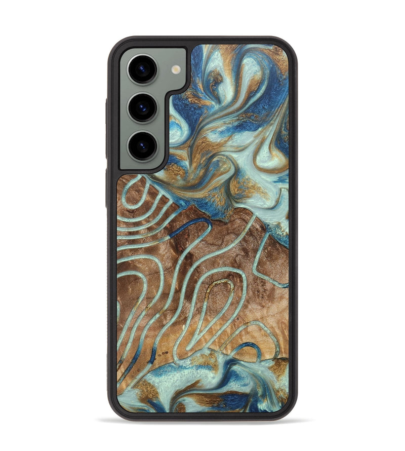 Galaxy S23 Plus Wood+Resin Phone Case - Jarrod (Pattern, 675201)