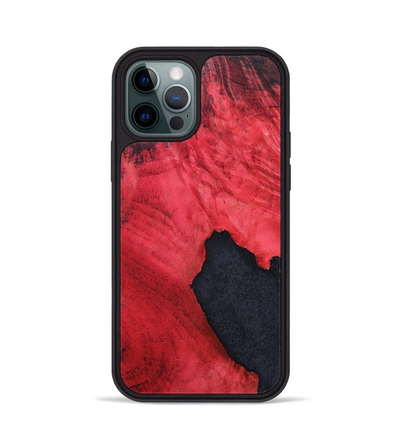 iPhone 12 Pro Wood+Resin Phone Case - Alex (Wood Burl, 675268)