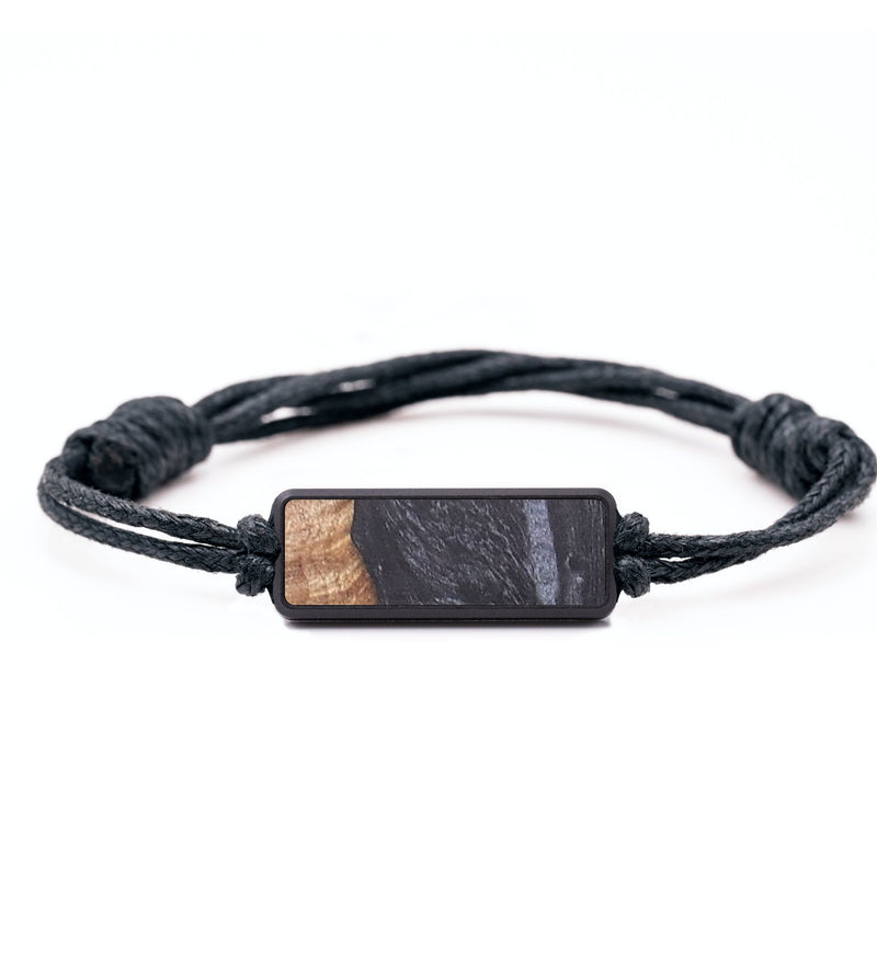 Classic Wood+Resin Bracelet - Belinda (Pure Black, 675330)