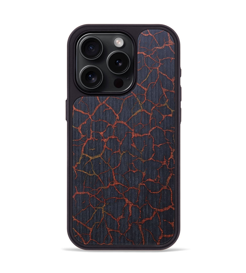 iPhone 15 Pro Wood+Resin Phone Case - Orlando (Lava, 675453)