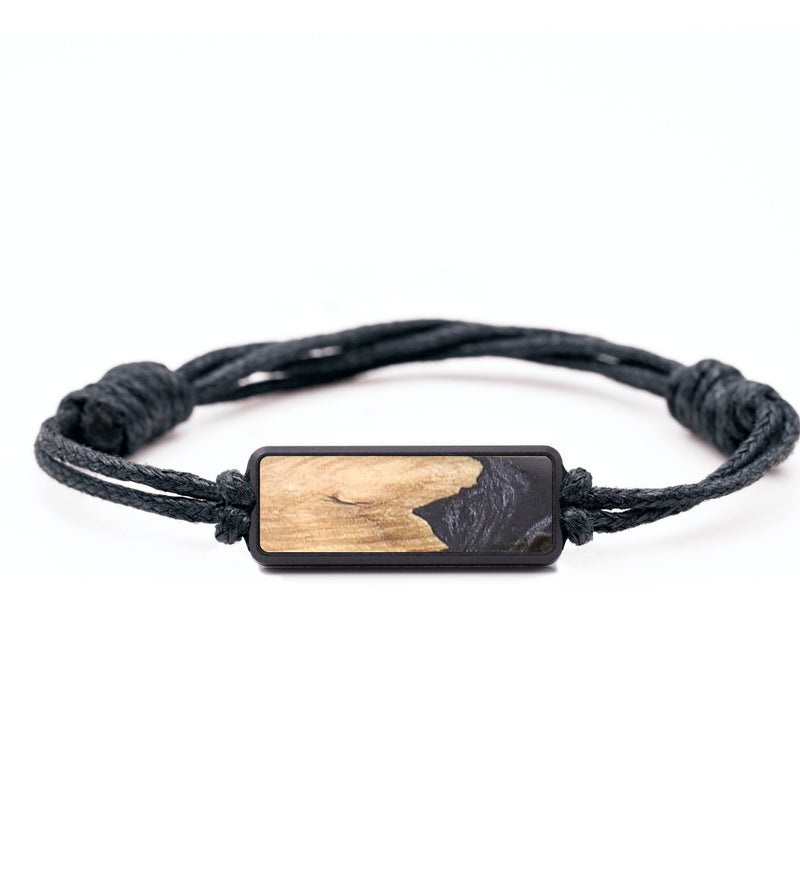 Classic Wood+Resin Bracelet - Herman (Pure Black, 675546)