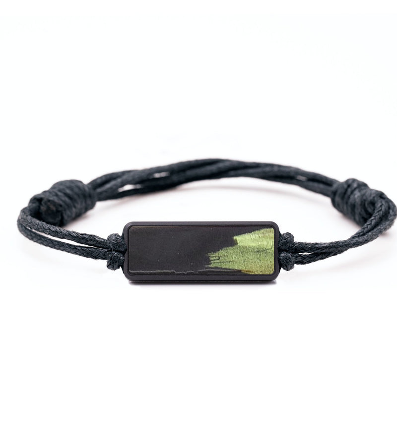 Classic Wood+Resin Bracelet - Jerry (Pure Black, 675551)