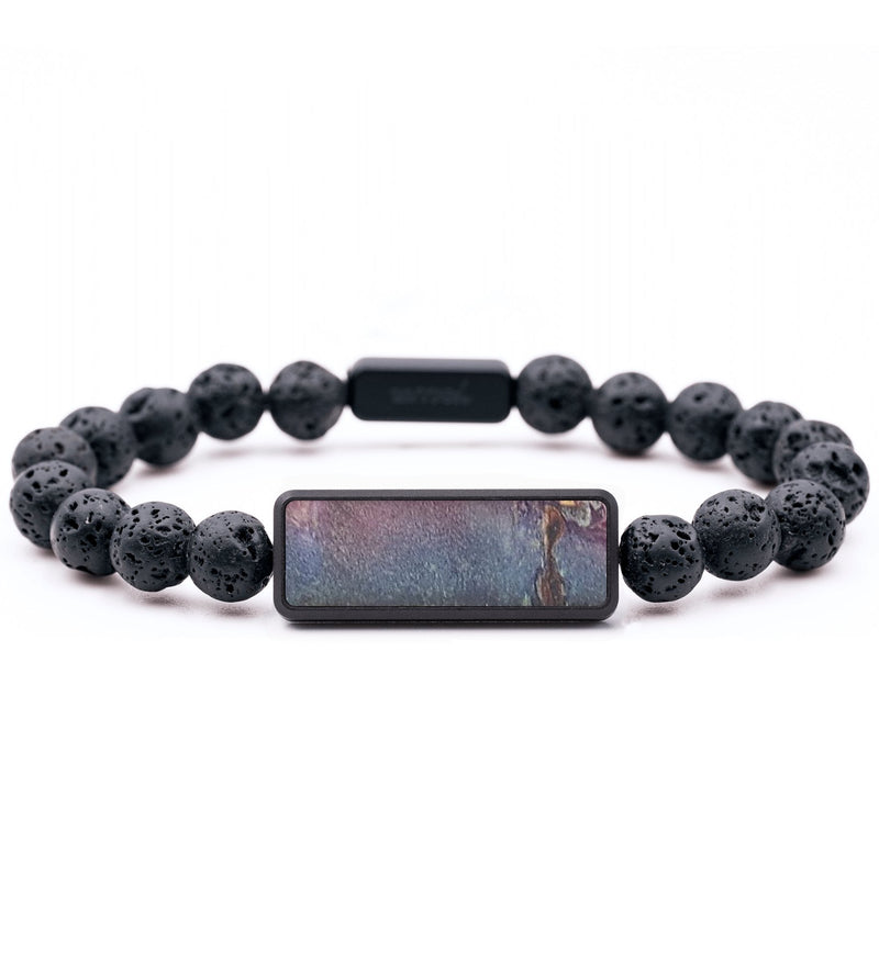 Lava Bead  Bracelet - Kevin (Wood Burl, 675713)