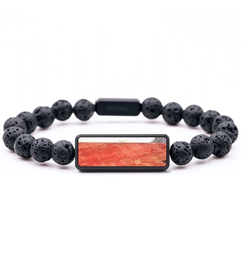 Lava Bead  Bracelet - Andrea (Wood Burl, 675721)