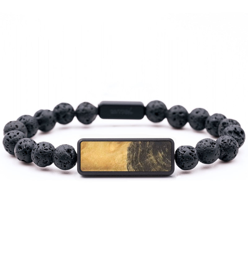 Lava Bead  Bracelet - Gail (Wood Burl, 675737)