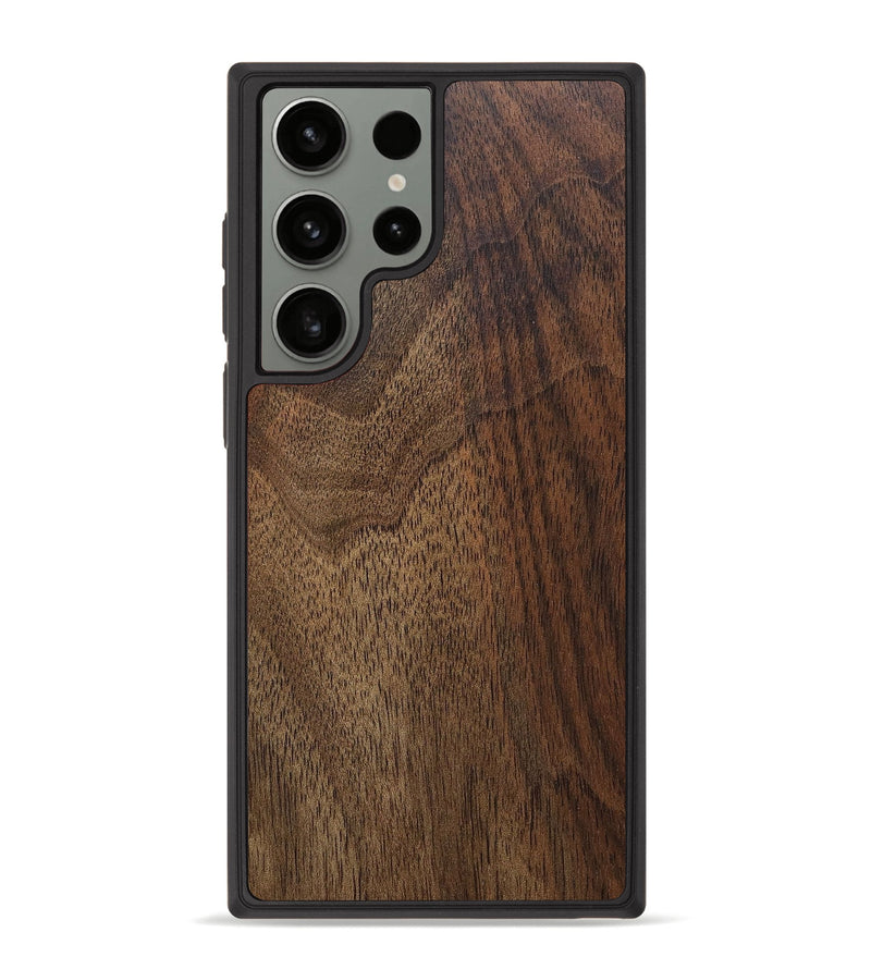 Galaxy S23 Ultra Wood+Resin Phone Case - Mia (Wood Burl, 675802)