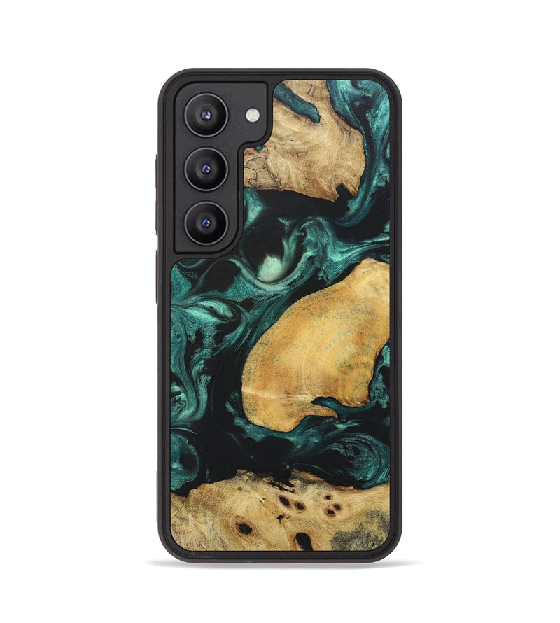 Galaxy S23 Wood+Resin Phone Case - Bill (Mosaic, 675870)