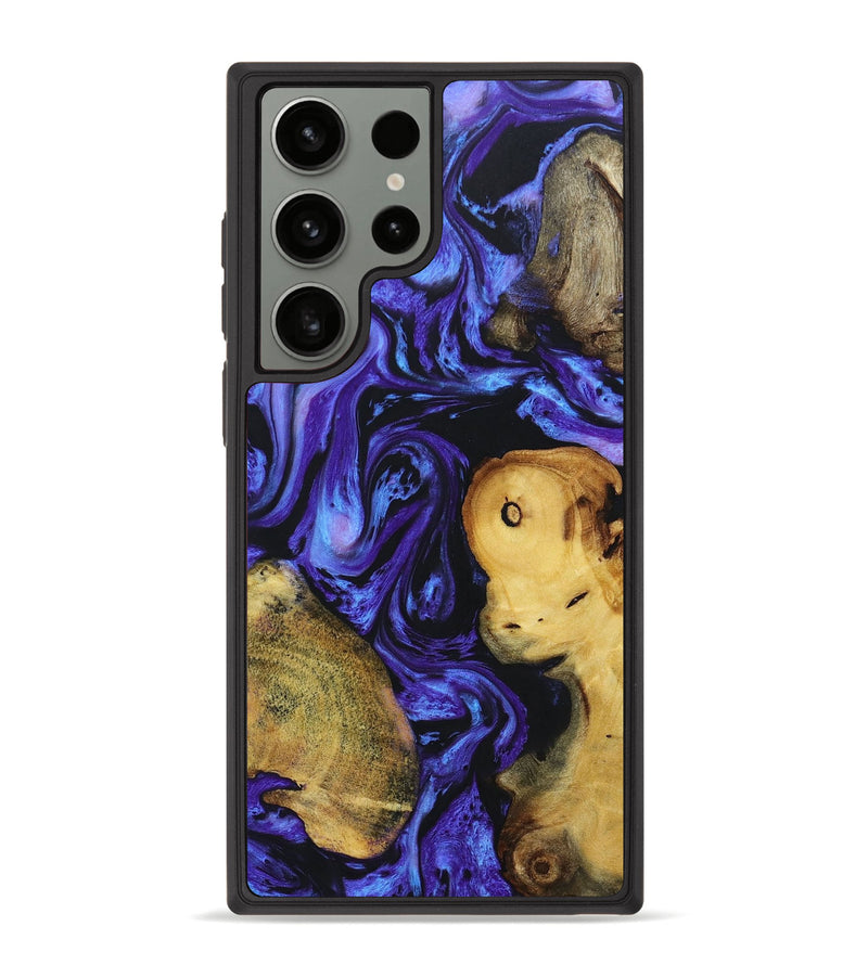 Galaxy S23 Ultra Wood+Resin Phone Case - Lainey (Mosaic, 676137)
