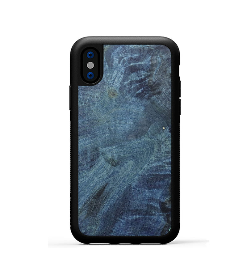 iPhone Xs Wood+Resin Phone Case - Mildred (Wood Burl, 676178)