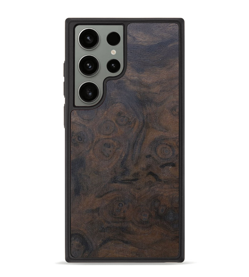 Galaxy S23 Ultra Wood+Resin Phone Case - Messiah (Wood Burl, 676281)