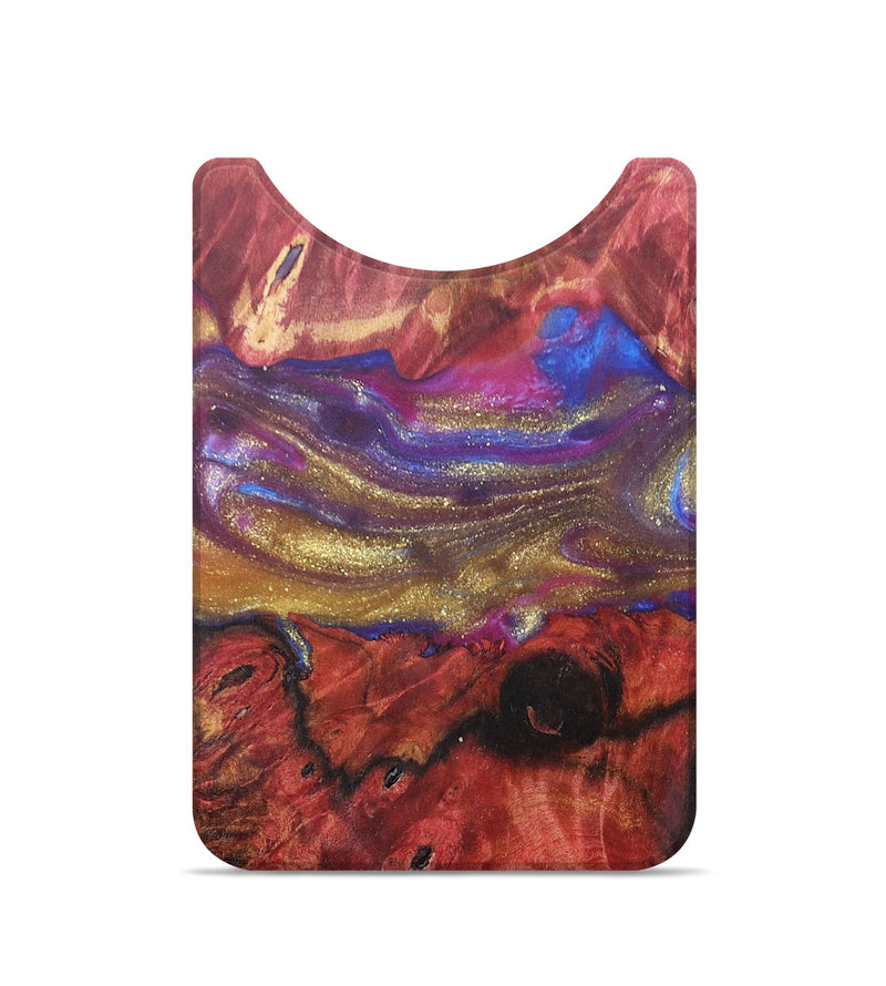 Live Edge Wood+Resin Wallet - Bryce (Purple, 676462)