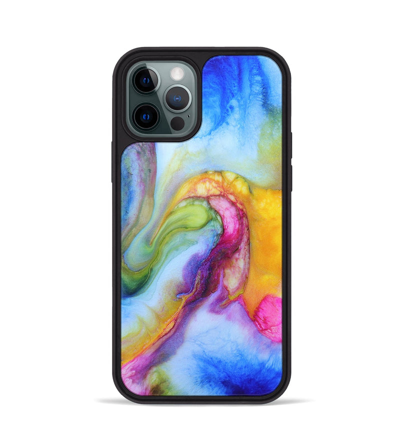 iPhone 12 Pro ResinArt Phone Case - Addilyn (Watercolor, 677432)
