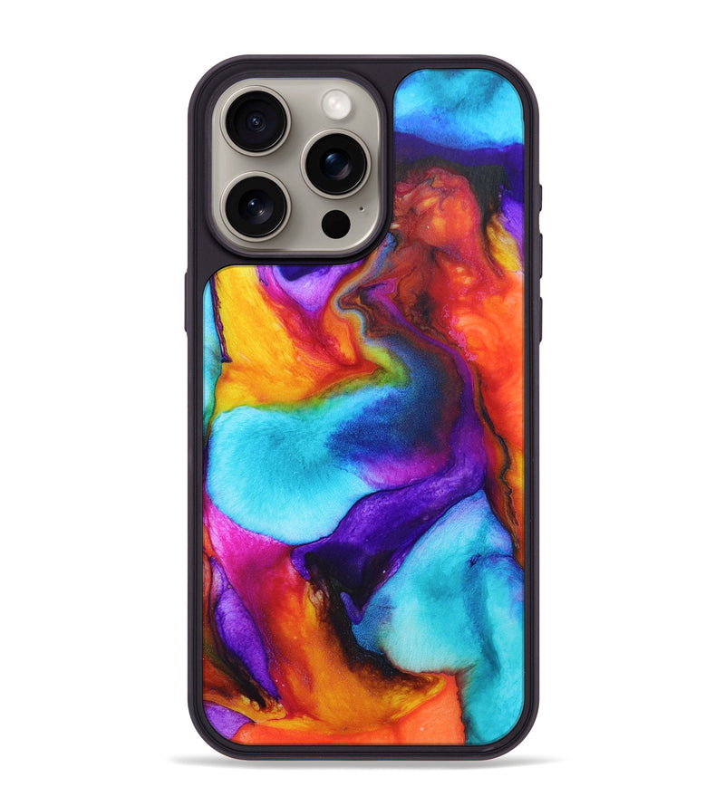 iPhone 15 Pro Max ResinArt Phone Case - Jewel (Watercolor, 677435)