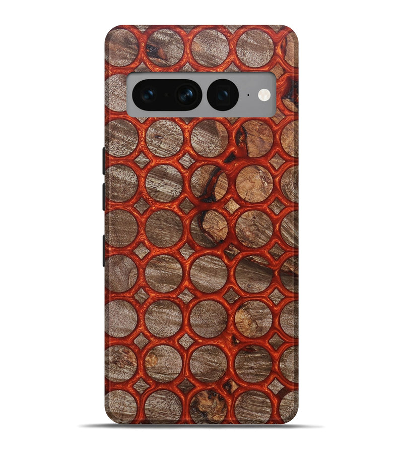 Pixel 7 Pro Wood+Resin Live Edge Phone Case - Gregory (Pattern, 677531)