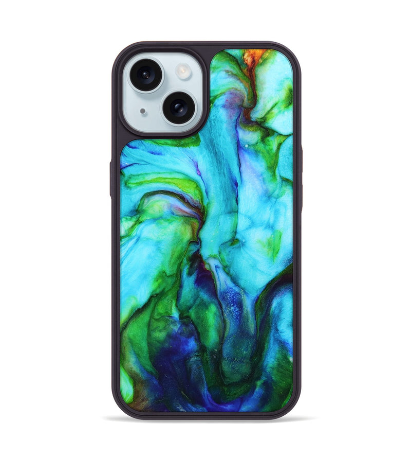 iPhone 15 ResinArt Phone Case - Ezra (Watercolor, 677554)