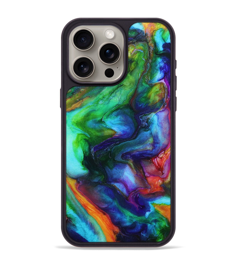 iPhone 15 Pro Max ResinArt Phone Case - Mia (Watercolor, 677557)